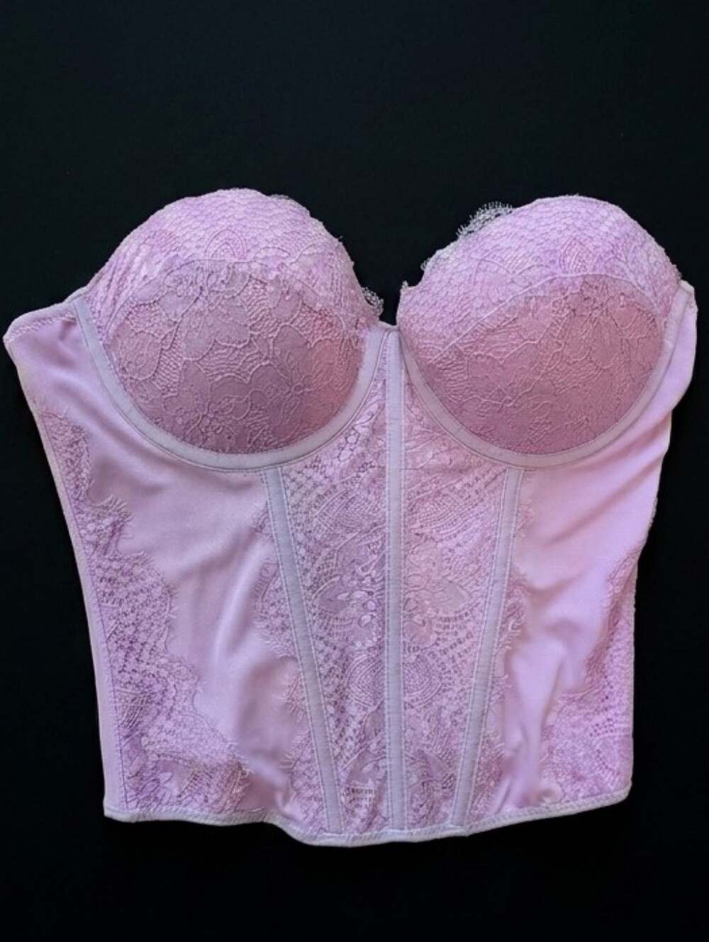 Lilac Lace Bustier Corset Top (Size Medium) - NWT - Picture 3 of 6